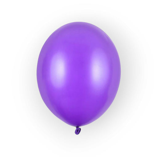 Picture of LATEX BALLOONS METALLIC PURPLE 12 INCH